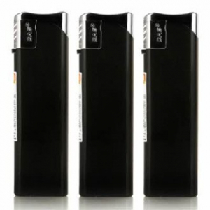 굳 슬림 흑 전자라이타