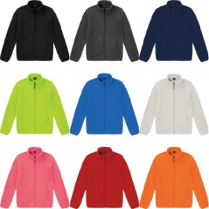 DF3002 미들넥 경량 폴라폴리스 자켓 후리스 집업 단체복 자수 로고 9칼라