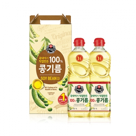 23년 설 명절선물세트 CJ 백설 콩기름 8호 #2