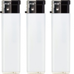 굳 원 푸쉬 백색 전자라이타