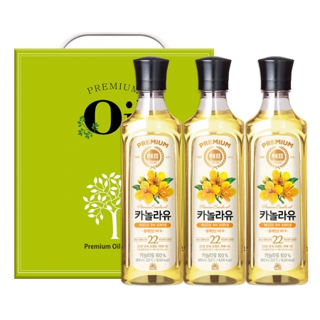 해표 카놀라유 3P SET_손잡이케이스 #2