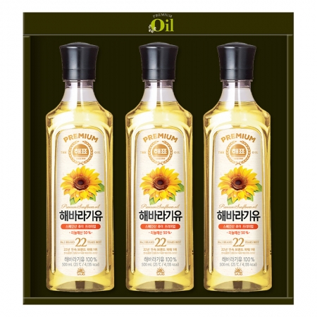 23년 설 명절선물세트 해표 프리미엄 오일 3p(상/하판) #2