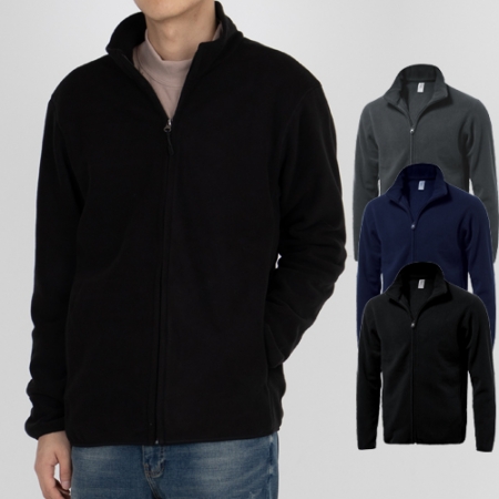 단체 행사용 베이직 폴라플리스 남녀공용 점퍼 #2