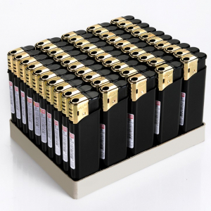 굳 푸쉬 흑골드 캡 전자라이타