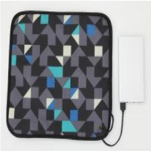 티부아 USB 원적외선 탄소방석 // 휴대용 파우치 포함