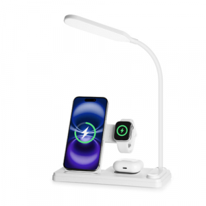 ALIO LED스탠드형 4in1 아이블2 Qi 고속무선충전기(워치공용충전)