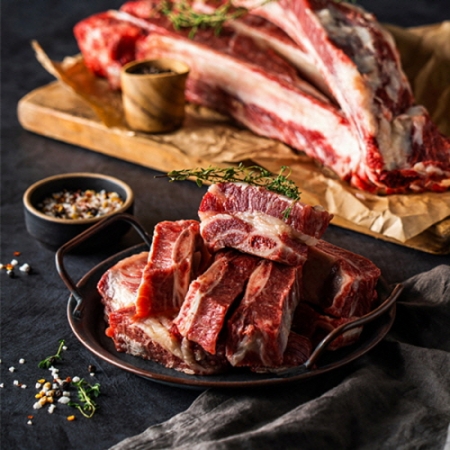 1등급한우 나주 목사골농장 한우갈비선물세트 총2kg 냉동 (한우갈비 2kg) 한우선물세트 #2