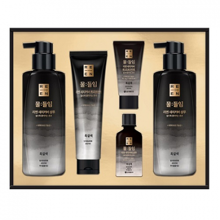 리엔 물들임 엔트리 흑갈색 기획세트 엘지생활건강 선물세트 쇼핑백포함 #3