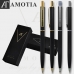작은이미지: 아모티아네셔매트금속볼펜&샤프세트+가죽파우치제공 #3