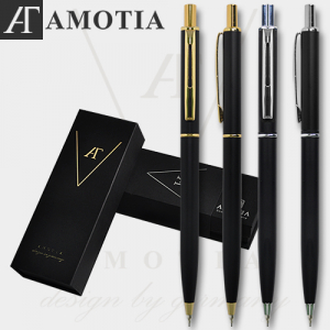 아모티아 네셔매트 금속샤프+가죽파우치제공