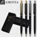 작은이미지: 아모티아 네셔 매트 금속볼펜+가죽파우치제공 #2