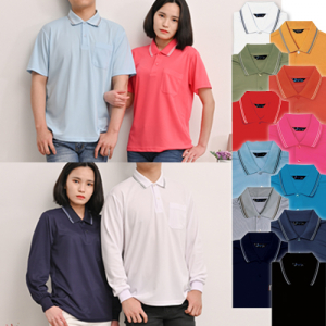 쿨론 라인업 폴로 반팔 긴팔 티셔츠