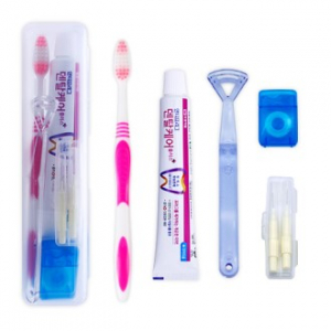 안티프라그 치약칫솔세트 23호 (치약,링칫솔,혀클리너,치실,치간칫솔2)