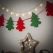 크리스마스 매직 패브릭 가랜드(트리) 성탄 트리 벽장식