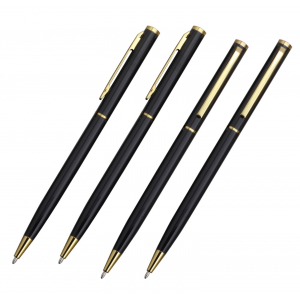 굳 검정 노바 금장 볼펜