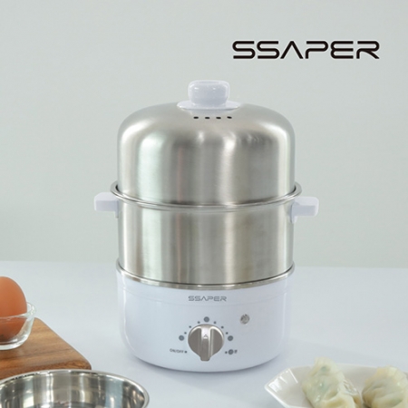 [셰퍼] 메탈실버 2단 스팀쿠커 JSK-51057 #4