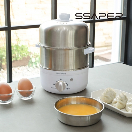 [셰퍼] 메탈실버 2단 스팀쿠커 JSK-51057 #2