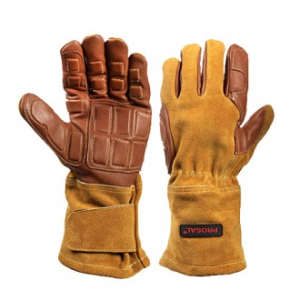 소가죽 진동 방지 장갑