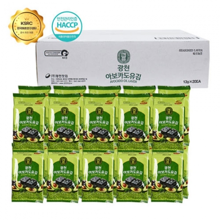명품 아보카드유 식탁김 20봉 #2