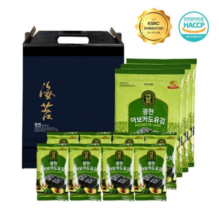명품 아보카드유 도시락김세트 12봉, 16봉 #2