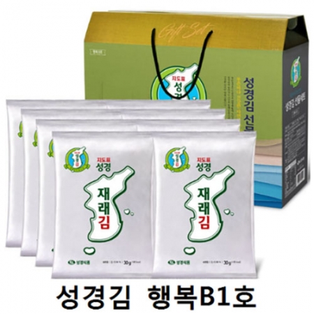 지도표 성경김 행복B1호 선물세트 #2