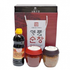 명품 순창 기프트세트 간장, 된장, 고추장, 선물세트