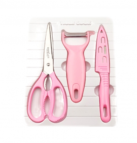 OM903 가위,집과도,감자칼SET #2