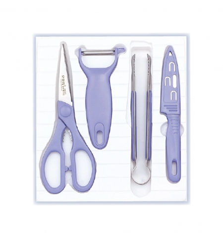 OM308 가위,감자칼,집게,집과도SET #2