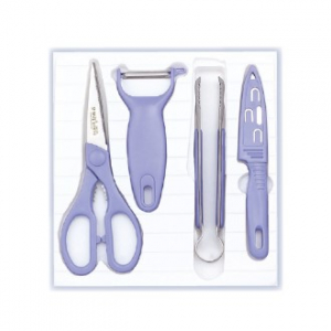 OM308 가위, 감자칼, 집게, 집과도SET