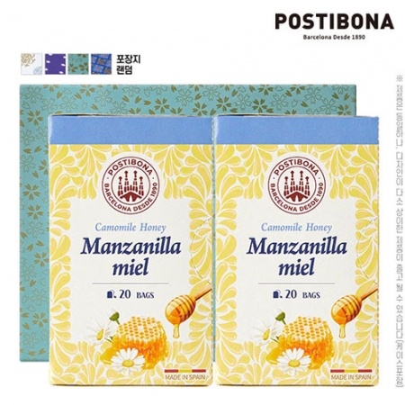 (스페인직수입 / 포장) 포스티보나 꿀국화차 20티 꿀홍차 20티 (40티) 구성택1 #4