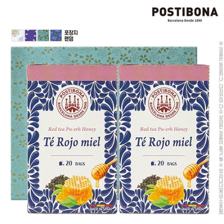 (스페인직수입 / 포장) 포스티보나 꿀국화차 20티 꿀홍차 20티 (40티) 구성택1 #3