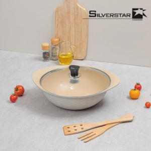 실버스타 쿡쿡 인덕션 IH 주물 양수웍 28cm (커버 포함)