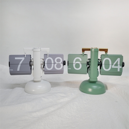 넥스원 플립 탁상 넘어가는시계 인테리어 모던 민트 #2