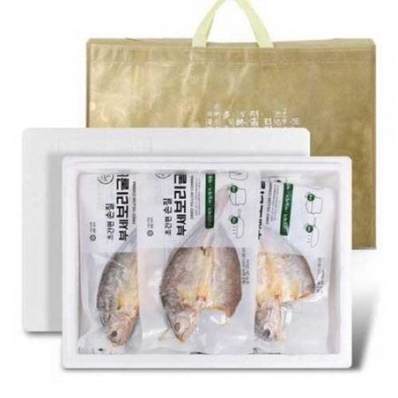 [칠산해] 내장제거 초간편 보리 굴비세트 10팩 (면세 부직포가방 포함) #4