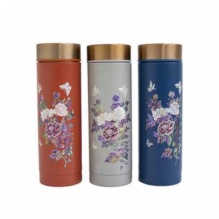 채화목단 채화목단 자개텀블러 300ml 스테인리스 텀블러 #2