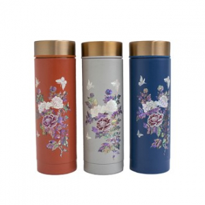 채화목단 채화목단 자개텀블러 300ml 스테인리스 텀블러