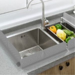 물방울 실리콘 씽크대 물받이 물튀김 방지 패드 3color