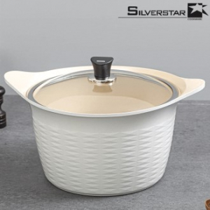 실버스타 쿡쿡 세라믹 코팅 인덕션 IH 주물냄비 곰솥 28cm