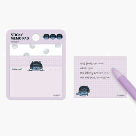 캐릭터 3종 점착메모지 #4