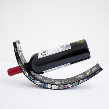 아름누리 꽃과나비 자개 와인거치대 #2