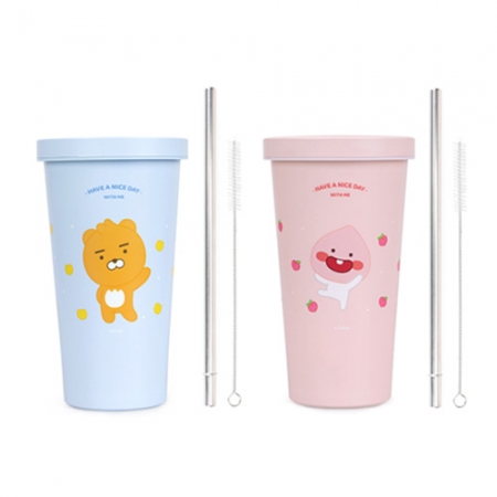 캐릭터 스텐 빨대형 텀블러 #5