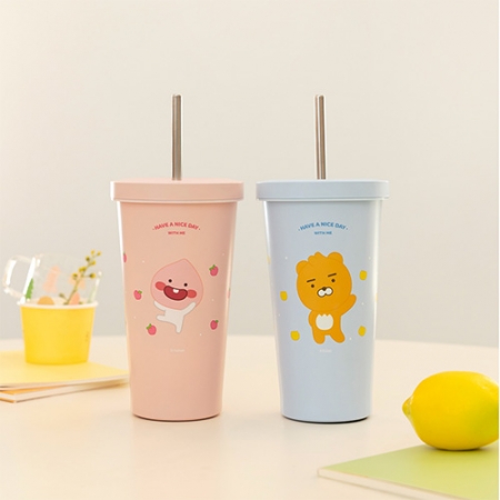 캐릭터 스텐 빨대형 텀블러 #2