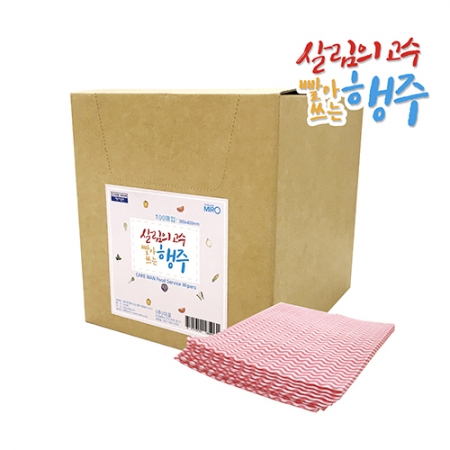빨아쓰는 행주 접지형 100매입 #4