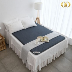 한일의료기 코지아 프리미엄 인공지능 EMF 탄소 매트 모던 네이비 더블