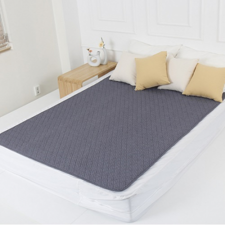 한일의료기 코지아 프리미엄 인공지능 EMF 탄소 전기요 블랙 그레이 싱글 #2