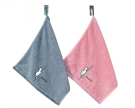 래빗 고리 주방타올, 핸드타올 50g #5