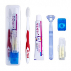 안티프라그 치약칫솔세트 31호 (치약,국산칫솔,혀클리너,치실,치간칫솔2)