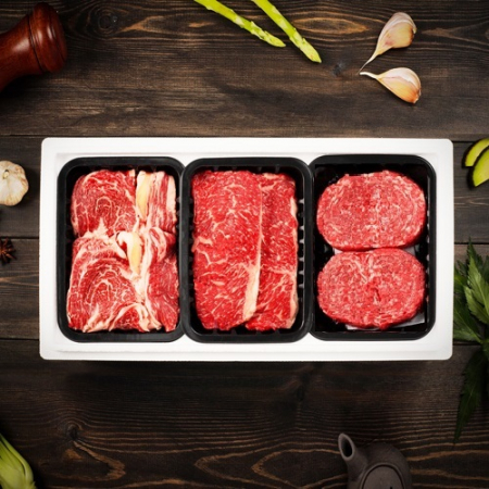 안동바른한우 1등급 한우 가족 실속세트 8호 1.0kg [면세] #2