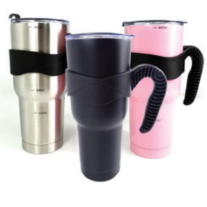 스테인레스 대용량 텀블러 900ml, 스텐 텀블러 대용량 텀블러 손잡이 텀블러