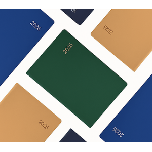 크림 양장 다이어리 2026년 25절 다이어리